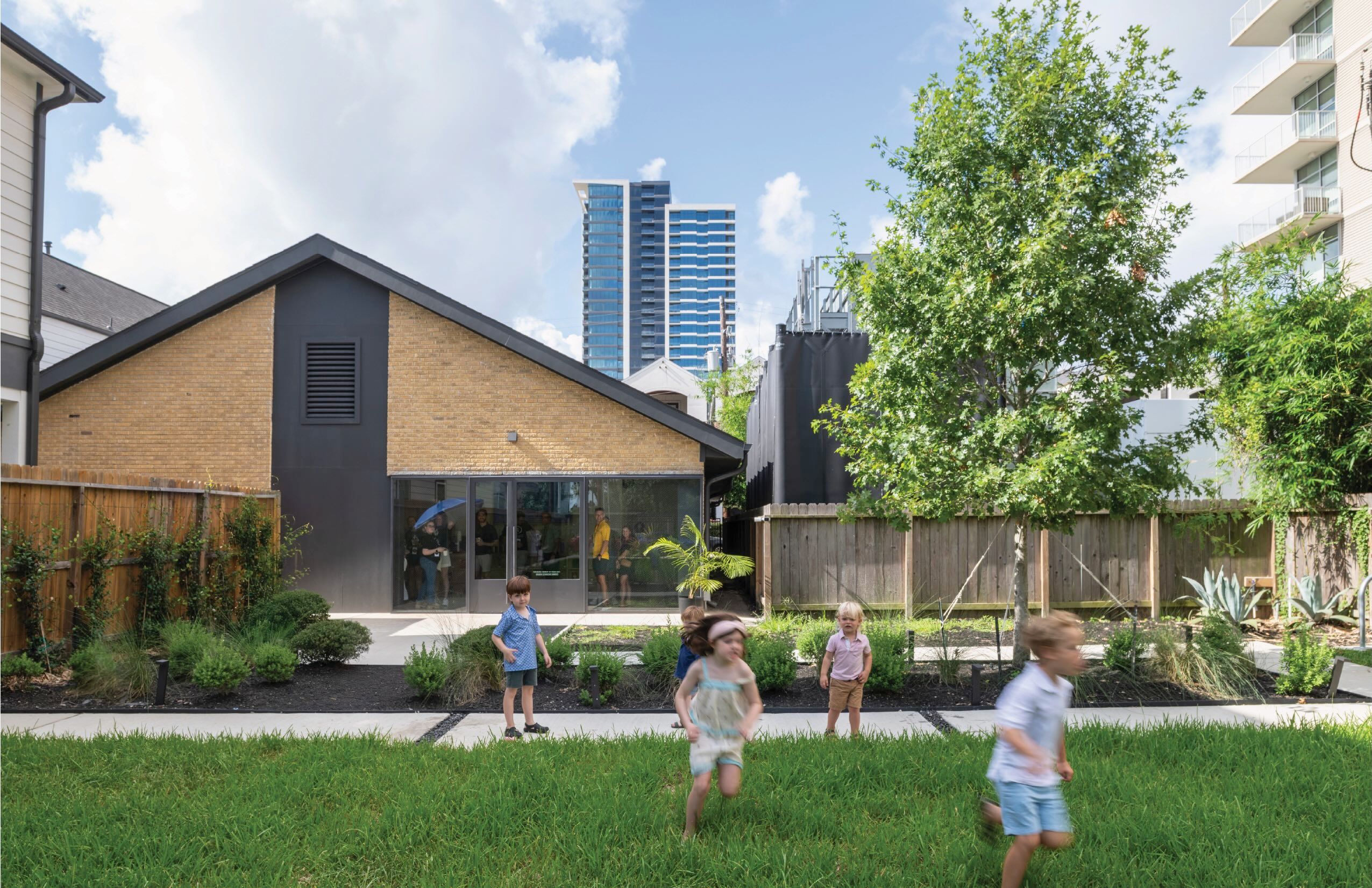 montrose sanctuary exterior featuring children playing