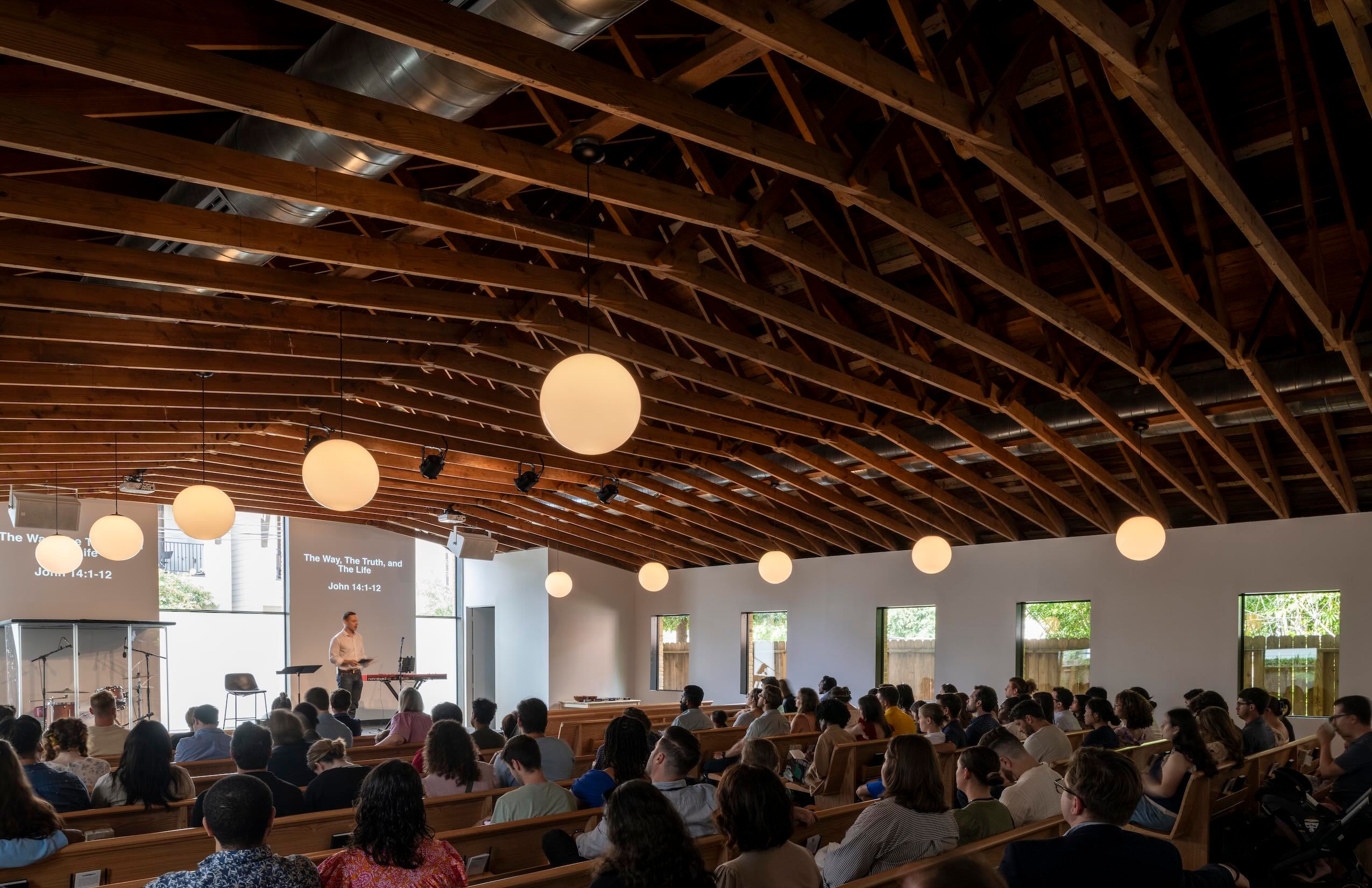 montrose sanctuary interior during service